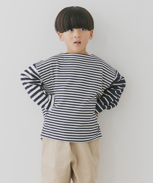 ITEMS URBANRESEARCH トレーナーDOORS ボーダーシャツ セール】ボーダーワイドプルオーバー（Tシャツ/カットソー