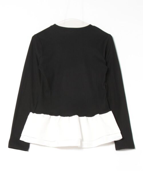 urge：（アージコロン ）の「【URGE：】フェイクレイヤード 長袖 トップス（Tシャツ/カットソー・レディース・ブラック・LARGE/MEDIUM/SMALL/X-LARGE）」の6枚目の写真