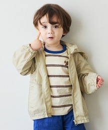 Hoppetta（ホッペッタ）の「【Hoppetta(ホッペッタ)】ポケッタブルウインドブレーカー 70-80・80-90・90-100cm（ナイロンジャケット）」