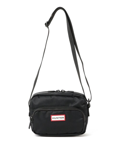 Ray BEAMS（レイビームス）の「【WEB限定】HUNTER / ナイロン クロスボディ（ショルダーバッグ・レディース・ブラック/オフホワイト/グリーン系その他2・ONE SIZE）」の2枚目の写真