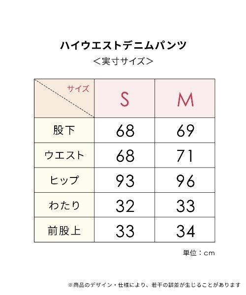 PEACH JOHN（ピーチジョン）の「ハイウエストデニムパンツ（その他パンツ・レディース・ライトブルー/ブルー・SMALL/MEDIUM）」の15枚目の写真