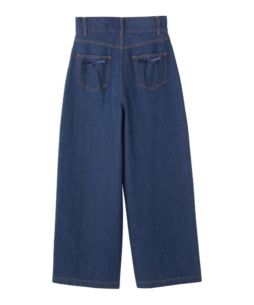 PEACH JOHN（ピーチジョン）の「ハイウエストデニムパンツ（その他パンツ・レディース・ライトブルー/ブルー・SMALL/MEDIUM）」の19枚目の写真