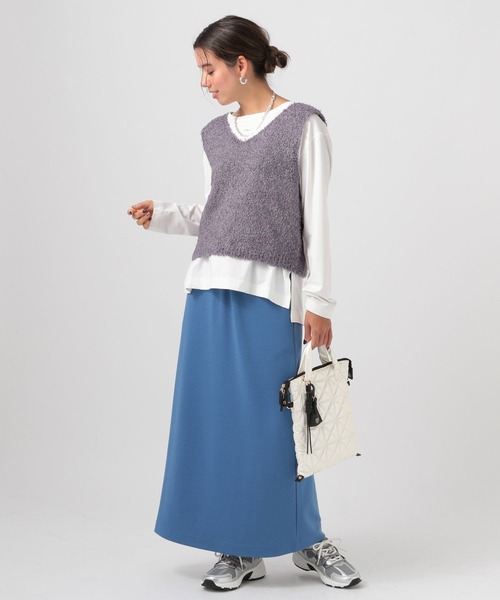 BAYFLOW（ベイフロー）の「[ミニサイズになって登場!!]チャームツキキルトトートＳ（ハンドバッグ・レディース・ブラック系/ホワイト系/ピンク系/ネイビー系・FREE）」の9枚目の写真