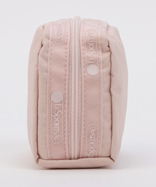 LeSportsac（レスポートサック）の「SQUARE COSMETIC ピーチブラッシュ（ポーチ・レディース・ピンク・FREE）」の2枚目の写真