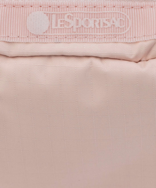 LeSportsac（レスポートサック）の「SQUARE COSMETIC ピーチブラッシュ（ポーチ・レディース・ピンク・FREE）」の5枚目の写真