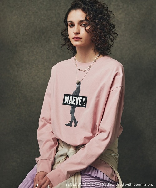 セール】Netflix Series 'SEX EDUCATION' × ROSE BUD/MAEVE BOX LOGO
