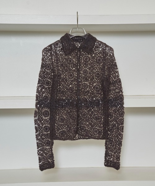 新品todayful Mohair Crochet モヘアニットシャツ TODAYFUL/トゥデイフル】Mohair Crochet Knitshirts/モヘアクロシェ