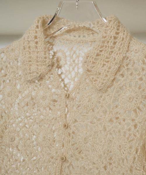 TODAYFUL（トゥデイフル）の「TODAYFUL Mohair Crochet Knitshirts