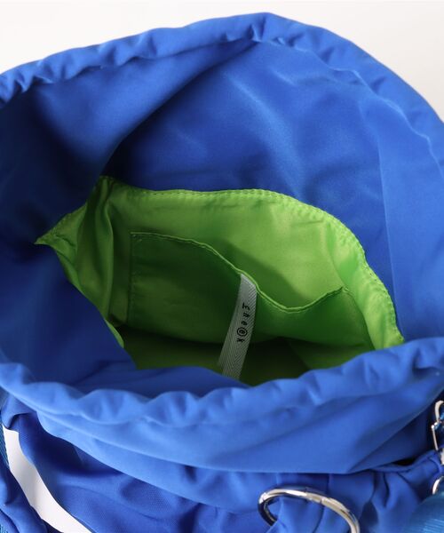 cheek(BAG)(チーク)の「pokkori kinchaku 2way tote / トートバッグ(トートバッグ・レディース・ブルー/イエロー/グレー/ブラック/パープル・FREE)」の9枚目の写真