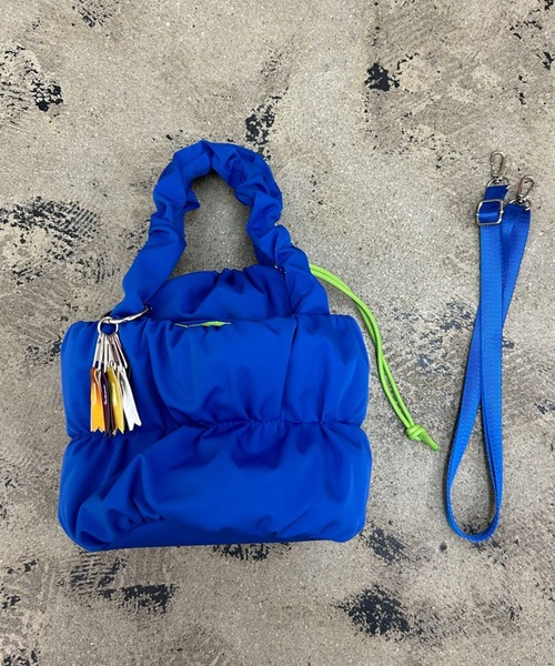 cheek(BAG)(チーク)の「pokkori kinchaku 2way tote / トートバッグ(トートバッグ・レディース・ブルー/イエロー/グレー/ブラック/パープル・FREE)」の18枚目の写真