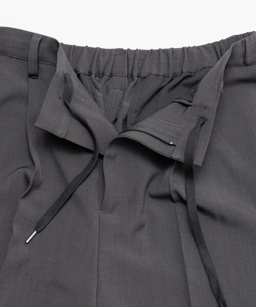 FREAK'S STORE（フリークスストア）の「FREAK’S STORE/フリークスストア バギーシルエット スラックス ショートパンツ（その他パンツ・メンズ・チャコールグレー/ブラック/その他13・MEDIUM/LARGE）」の9枚目の写真
