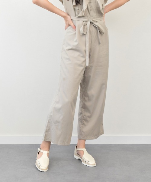 PASCUCCI（パスクッチ）の「【PASCUCCI】ソフトスクエアトウグルカシューズ(D52201)（サンダル・レディース・ブラック/ベージュ・35/36/37/38/39）」の9枚目の写真