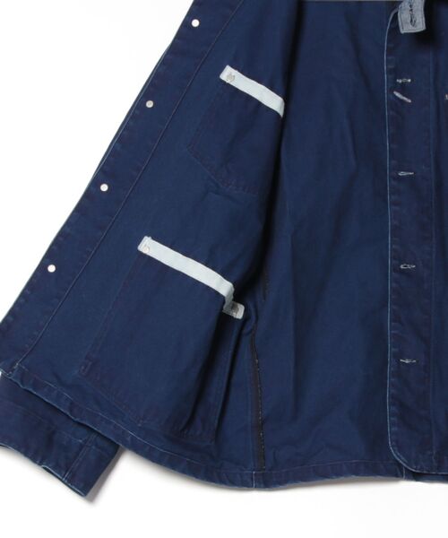 GREEN BOWL（グリーンボウル）の「グリーンボウル 【GREEN BOWL】 Indigo Canvas Coverall（カバーオール・メンズ・インディゴブルー・M/L）」の14枚目の写真