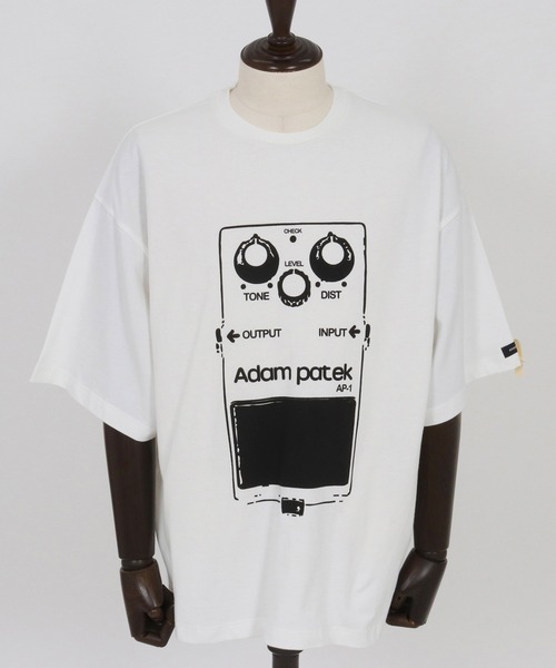 ADAM PATEK(アダムパテック)の「ADAMPATEK/distortion short sleeve T/エフェクタープリント半袖T(Tシャツ/カットソー・メンズ・オレンジ/ホワイト/ブラック・1/2)」の22枚目の写真