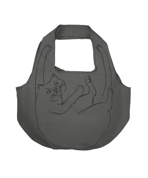 ROOTOTE（ルートート）の「ルートート / EU.ラウンド.ブラサガリネコ-A（エコバッグ/サブバッグ・レディース・イエロー/ブルー/グレー/ブラック/ピンク/ホワイト・FREE）」の3枚目の写真