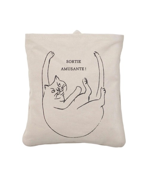 ROOTOTE（ルートート）の「ルートート / EU.ラウンド.ブラサガリネコ-A（エコバッグ/サブバッグ・レディース・イエロー/ブルー/グレー/ブラック/ピンク/ホワイト・FREE）」の9枚目の写真