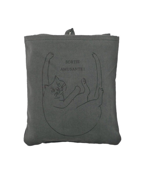 ROOTOTE（ルートート）の「ルートート / EU.ラウンド.ブラサガリネコ-A（エコバッグ/サブバッグ・レディース・イエロー/ブルー/グレー/ブラック/ピンク/ホワイト・FREE）」の10枚目の写真