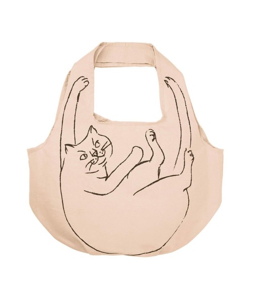 ROOTOTE（ルートート）の「ルートート / EU.ラウンド.ブラサガリネコ-A（エコバッグ/サブバッグ・レディース・イエロー/ブルー/グレー/ブラック/ピンク/ホワイト・FREE）」の11枚目の写真
