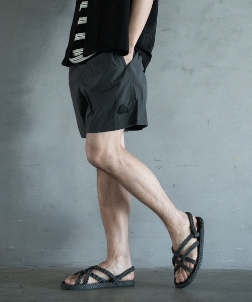 RATTLE TRAP(ラトルトラップ)の「【撥水加工】ナイロンハーフパンツ/ショートパンツ(その他パンツ・メンズ・パープル/グレー/オレンジ/ネイビー/ブラック/カーキ/グリーン/ピンク・M/L)」の3枚目の写真