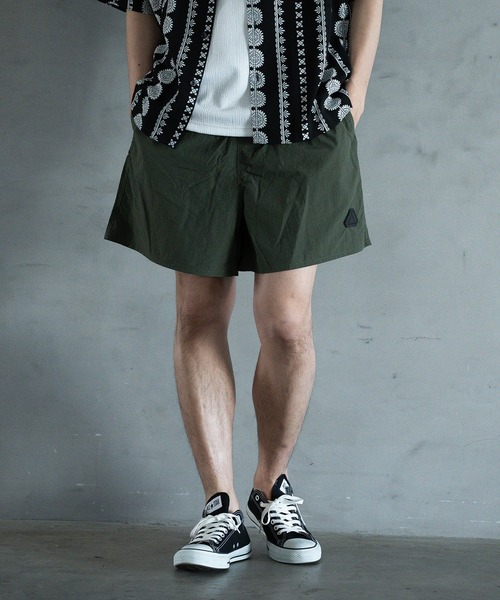 RATTLE TRAP(ラトルトラップ)の「【撥水加工】ナイロンハーフパンツ/ショートパンツ(その他パンツ・メンズ・パープル/グレー/オレンジ/ネイビー/ブラック/カーキ/グリーン/ピンク・M/L)」の4枚目の写真