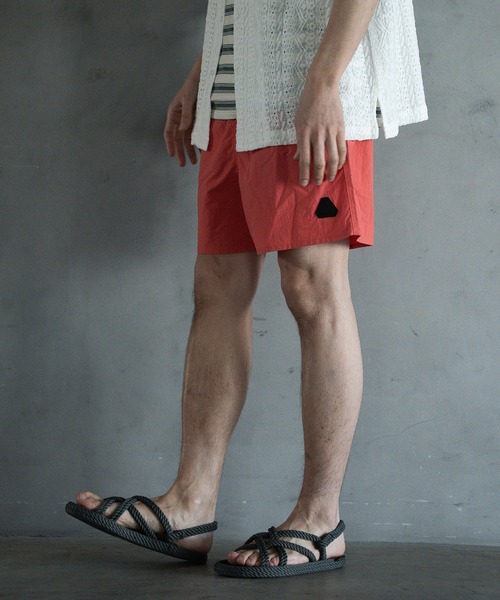 RATTLE TRAP(ラトルトラップ)の「【撥水加工】ナイロンハーフパンツ/ショートパンツ(その他パンツ・メンズ・パープル/グレー/オレンジ/ネイビー/ブラック/カーキ/グリーン/ピンク・M/L)」の8枚目の写真