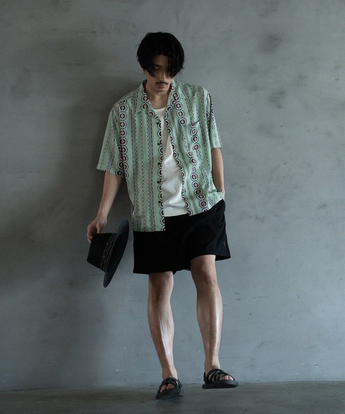 RATTLE TRAP(ラトルトラップ)の「【撥水加工】ナイロンハーフパンツ/ショートパンツ(その他パンツ・メンズ・パープル/グレー/オレンジ/ネイビー/ブラック/カーキ/グリーン/ピンク・M/L)」の9枚目の写真