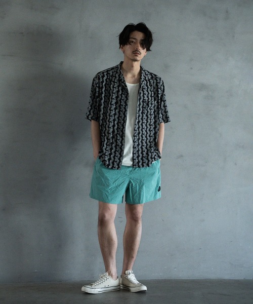 RATTLE TRAP(ラトルトラップ)の「【撥水加工】ナイロンハーフパンツ/ショートパンツ(その他パンツ・メンズ・パープル/グレー/オレンジ/ネイビー/ブラック/カーキ/グリーン/ピンク・M/L)」の12枚目の写真