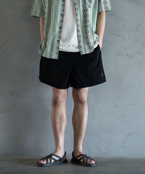 RATTLE TRAP(ラトルトラップ)の「【撥水加工】ナイロンハーフパンツ/ショートパンツ(その他パンツ・メンズ・パープル/グレー/オレンジ/ネイビー/ブラック/カーキ/グリーン/ピンク・M/L)」の18枚目の写真