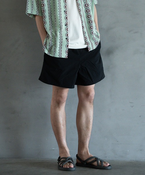 RATTLE TRAP(ラトルトラップ)の「【撥水加工】ナイロンハーフパンツ/ショートパンツ(その他パンツ・メンズ・パープル/グレー/オレンジ/ネイビー/ブラック/カーキ/グリーン/ピンク・M/L)」の19枚目の写真
