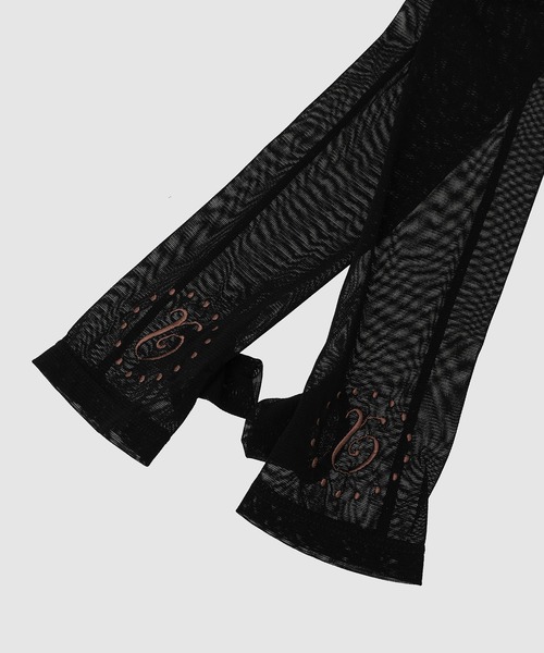 YOHEI OHNO(ヨウヘイオオノ)の「Non UV-Cut Sleeves(アームカバー・レディース・ブラック/ホワイト/ブラウン・FREE)」の9枚目の写真