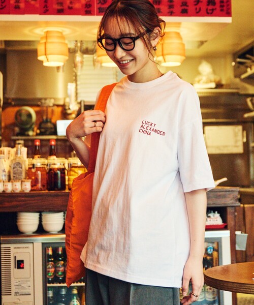 セール】限定展開 LUCKY ALEXANDER CHINA×FREAK'S STORE 別注 ビッグ