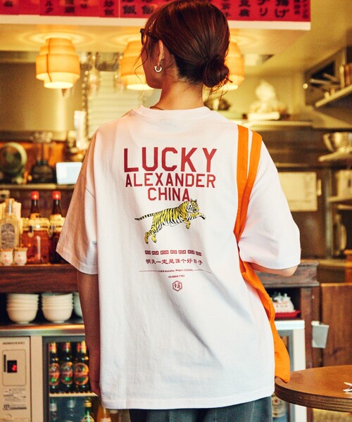 セール】限定展開 LUCKY ALEXANDER CHINA×FREAK'S STORE 別注 ビッグ