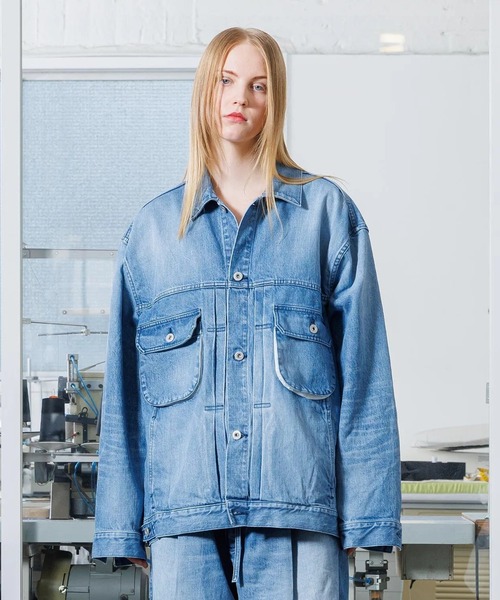 VOAAOV】 OVERSIZE DENIM JACKET (USED)（デニムジャケット）｜VOAAOV
