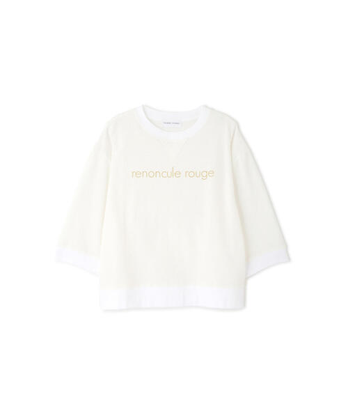 human woman(ヒューマンウーマン)の「◆ロゴトレーナー(Tシャツ/カットソー・レディース・ピンク/ホワイト/イエロー/グレー系その他・MEDIUM)」の13枚目の写真