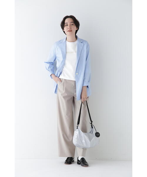 human woman(ヒューマンウーマン)の「◆ロゴトレーナー(Tシャツ/カットソー・レディース・ピンク/ホワイト/イエロー/グレー系その他・MEDIUM)」の19枚目の写真