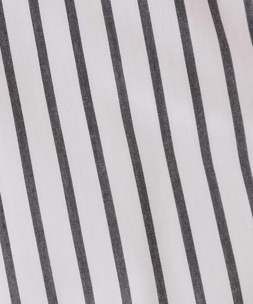 OPAQUE.CLIP（オペークドットクリップ）の「《andGIRL掲載》ストライプフォルムシャツ【洗濯機洗い可】（シャツ/ブラウス・レディース・ホワイト系3/ホワイト系5/ブルー系2・38/40/42）」の19枚目の写真