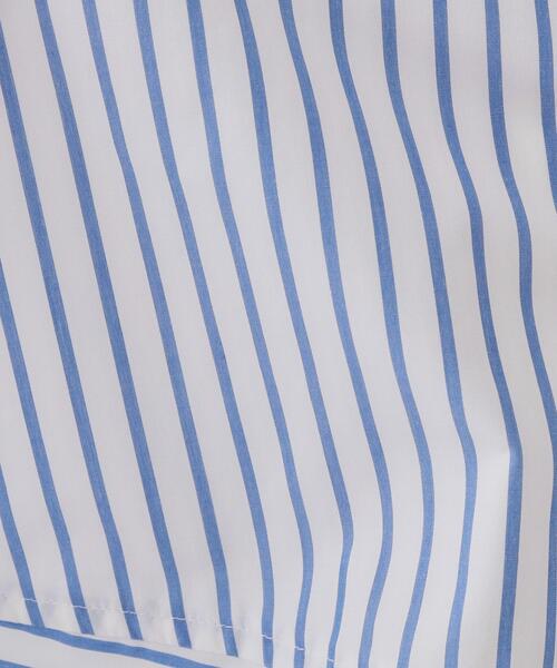 OPAQUE.CLIP（オペークドットクリップ）の「《andGIRL掲載》ストライプフォルムシャツ【洗濯機洗い可】（シャツ/ブラウス・レディース・ホワイト系3/ホワイト系5/ブルー系2・38/40/42）」の16枚目の写真