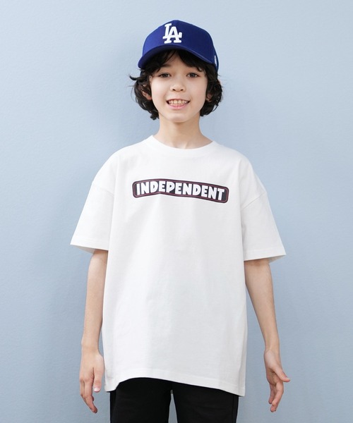 INDEPENDENT/インディペンデント INDY BAR LOGO S/S T キッズ T
