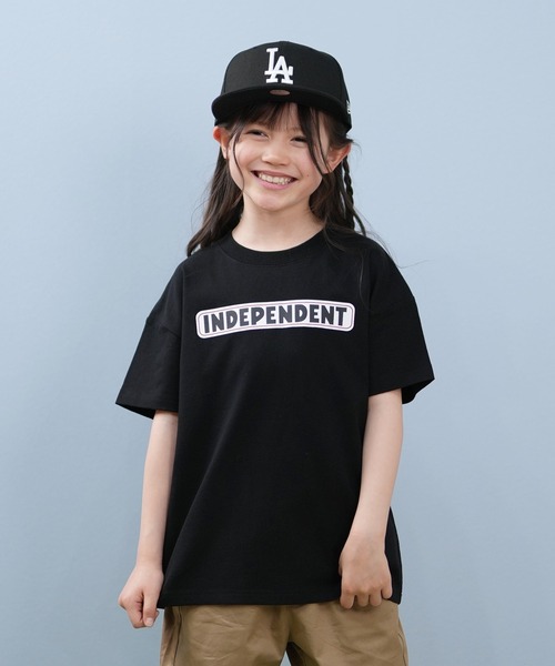 INDEPENDENT/インディペンデント INDY BAR LOGO S/S T キッズ T