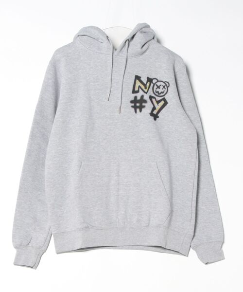 Import & Select(インポートアンドセレクト)の「【ADAMUS】 NY PRINT HOODY NYプリントフーディ― パーカー(パーカー・メンズ・ブラック/グレー・2)」の2枚目の写真