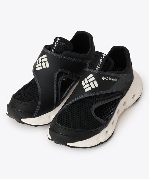 Columbia（コロンビア）の「Columbia／【KIDS】ユース ドレインメーカー エックスティーアール シャンダル／コロンビア／キッズ／スニーカーサンダル／スポーツサンダル／水陸両用／軽量／高反発クッション（サンダル・キッズ・グリーン/ブルー/ブラック・23.0cm/20.0cm/22.0cm/21.0cm/24.0cm/19.0cm）」の2枚目の写真
