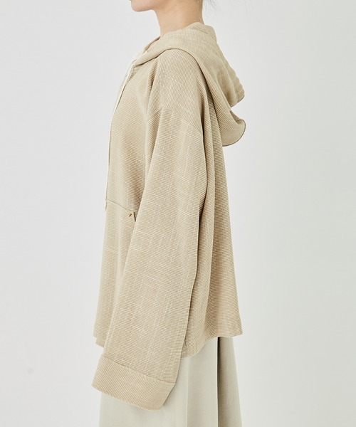 エンブロイダリーメッシュパーカー（パーカー）｜PUBLIC TOKYO