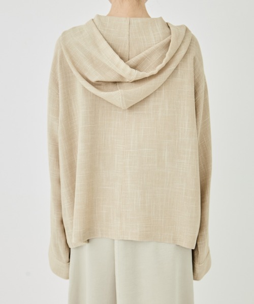 エンブロイダリーメッシュパーカー（パーカー）｜PUBLIC TOKYO