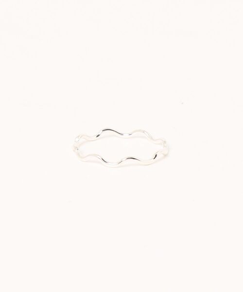 Jolie Toujours（ジョリトゥジュール）の「〈silver925〉11号ウェーブリング（リング・レディース・シルバー・11号）」の5枚目の写真