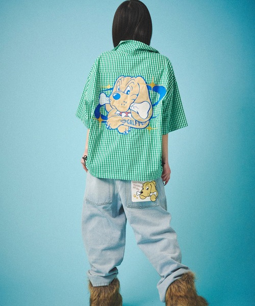 GALFY(ガルフィー)の「GALFY-合成獣(キメラ)パンツ(その他パンツ・メンズ・グレー/ブラック/カーキ・L/XL)」の7枚目の写真