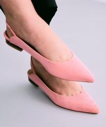 NOISE MAKER（ノイズメーカー）の「スリングバックフラットシューズ【MADE IN JAPAN】（パンプス）」