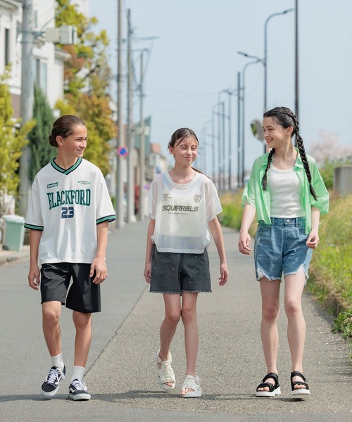 セール】DRYプリントメッシュプルオーバー半袖/326105（Tシャツ