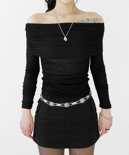 minsobi（ミンソビ）の「デュアルレイヤーペンダントネックレス（ネックレス・メンズ・シルバー・FREE）」の8枚目の写真