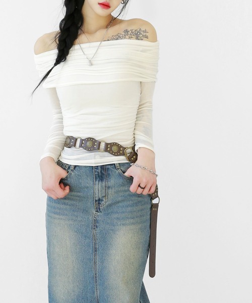 minsobi（ミンソビ）の「デュアルレイヤーペンダントネックレス（ネックレス・メンズ・シルバー・FREE）」の9枚目の写真