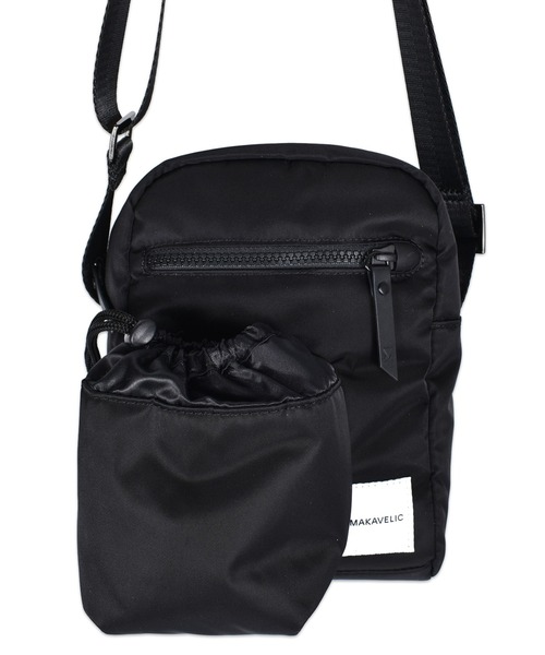 MAKAVELIC（マキャベリック）の「【MAKAVELIC】 Grace Bottle Waiking Shoulder Bag　ショルダーバッグ（ショルダーバッグ・メンズ・ブラック・フリー）」の2枚目の写真